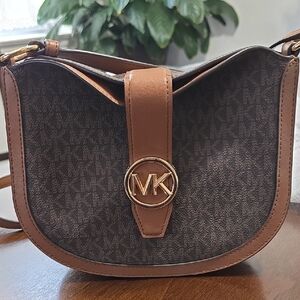 Michael Kors Dark Brown Crossbody Bag